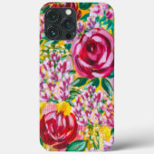 Met de hand getrokken acrylvezel verf Case-Mate iPhone case (Achterkant)
