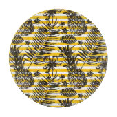 met de hand getrokken anananassen snijplank (Voorkant)