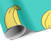 Met de hand getrokken bananen naadloos. Sketch ill Cadeaupapier (Rol Hoek)