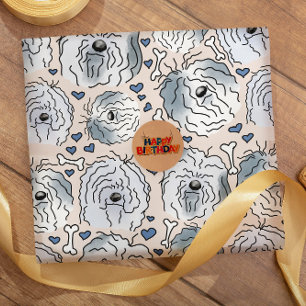 Met de hand getrokken Cartoon Cadeaupapier