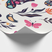 Met de hand getrokken collectie van elementen van  cadeaupapier (Hoek)