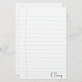 Met de hand getrokken gelinkt papier