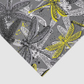 met de hand getrokken libel naadloos vormgegeven p tissuepapier (Detail)