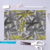 met de hand getrokken libel naadloos vormgegeven p tissuepapier (Craft)