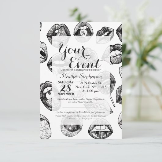 Met de hand getrokken, lichtgevende spoelen in zwa kaart (Staand voorkant)