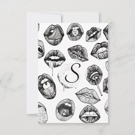 Met de hand getrokken, lichtgevende spoelen in zwa kaart (Achterkant)