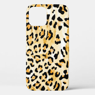 met de hand getrokken naadloos gele en witte kleur Case-Mate iPhone case