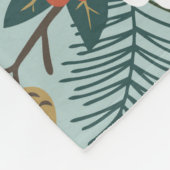 Met de hand getrokken naadloos  patroon met schatt fleece deken (Hoek)