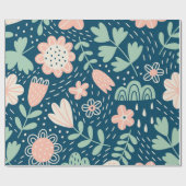 Met de hand getrokken, roestkleurige stof. Slijppa Cadeaupapier (Vlak)