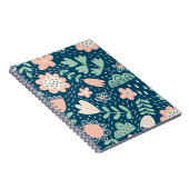 Met de hand getrokken, roestkleurige stof. Slijppa Notitieboek (Rechterzijde)