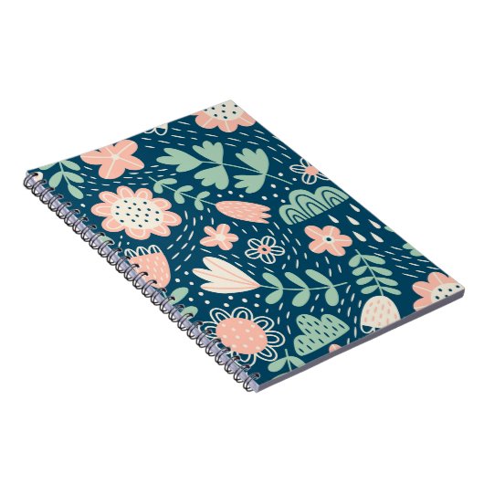 Met de hand getrokken, roestkleurige stof. Slijppa Notitieboek (Rechterzijde)