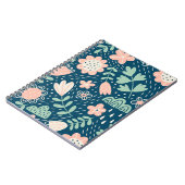 Met de hand getrokken, roestkleurige stof. Slijppa Notitieboek (Linkerzijde)