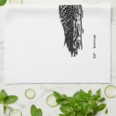 Met de hand getrokken set theedoek (Gevouwen)