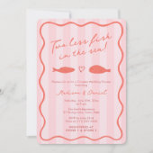 Met de hand getrokken twee minder vissen in het Ze Kaart (Voorkant)