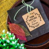 Met de hand getrokken ventilator, met liefde gemaa rubberstempel