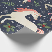 Met de hand getrokken vers citroenpatroon op houte cadeaupapier (Hoek)