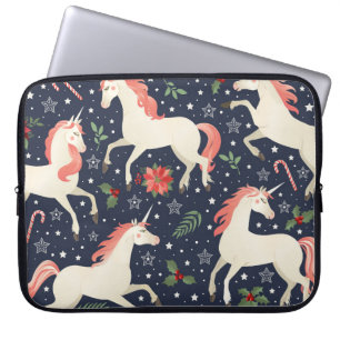 Met de hand getrokken vers citroenpatroon op houte laptop sleeve
