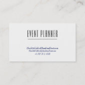 Met de hand getrokken Visitekaartje van de Vun Bea (Achterkant)