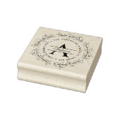 Met de hand getrokken Wreath | Aangepast retouradr Rubberstempel (Stempel)