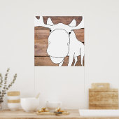 Met de hand ontworpen los Poster voor sluiten (Keuken)