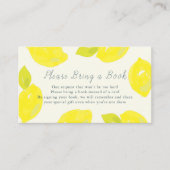 Met de hand uitgeblazen Lemon Blue, alsjeblieft, b Informatiekaartje (Voorkant)