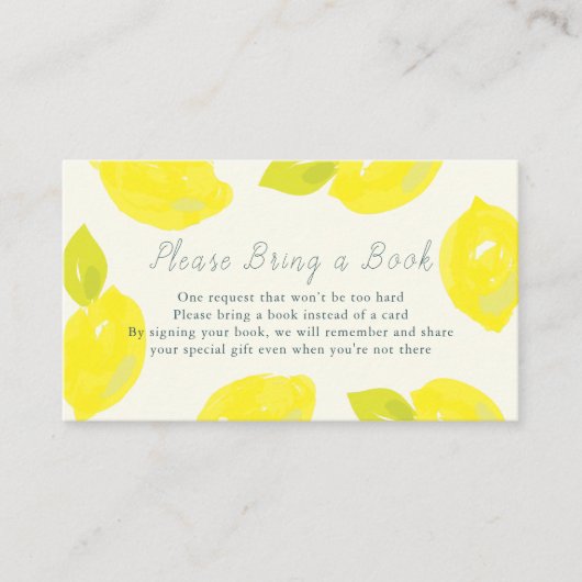 Met de hand uitgeblazen Lemon Blue, alsjeblieft, b Informatiekaartje (Voorkant)