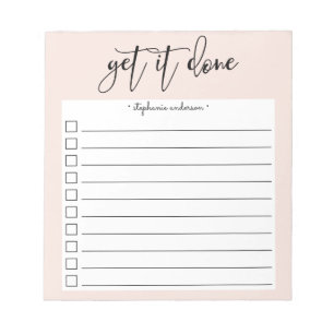 Met de hand uitgelijnd Ontvang het Gedetailleerde  Notitieblok