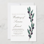 Met de hand uitgereikte Italiaanse Olive Branch We (Voorkant)