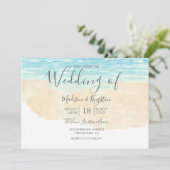 Met de hand uitgeruste uitnodiging tot het uitzend (Staand voorkant)