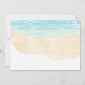 Met de hand uitgeruste uitnodiging tot het uitzend (Achterkant)