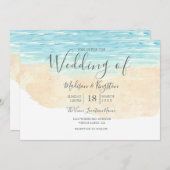 Met de hand uitgeruste uitnodiging tot het uitzend (Voorkant / Achterkant)