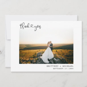 Met de hand-verlichte de Foto's & Bedankt van het