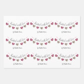 Met de hand vervaardigde cadeaus inpakpapier vel (Voorkant 2)