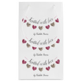 Met de hand vervaardigde cadeaus klein cadeauzakje (Achterkant)