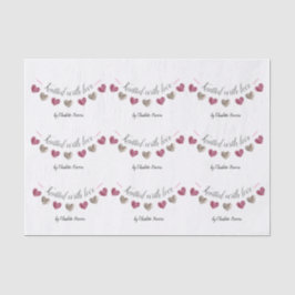 Met de hand vervaardigde cadeaus tissuepapier