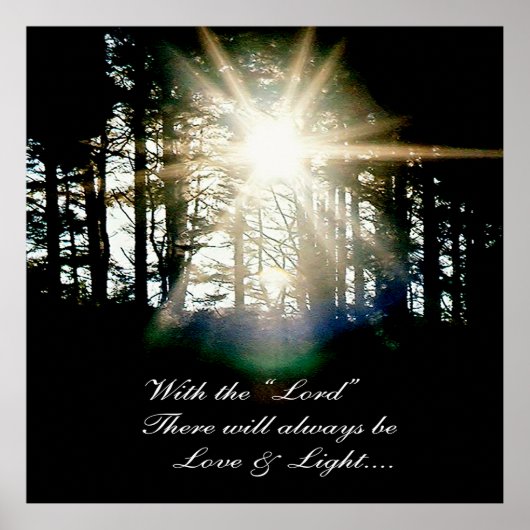 Met de Heer.... Poster (Voorkant)