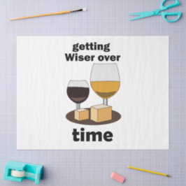 Met De Jaren Verrijkt Feest Met Wijsheid Tissuepapier