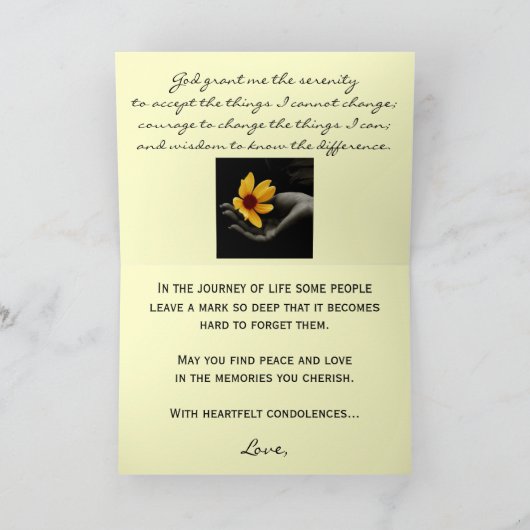 Met de Kaart van de Sympathie (Binnen)