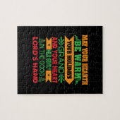 Met de kerstcadeautjes is uw hart warm legpuzzel (Horizontaal)