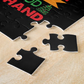 Met de kerstcadeautjes is uw hart warm legpuzzel (Zijkant)