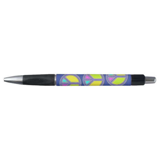 Met de kleuren gevuld PEACE-teken 1 Pen (Voorkant)