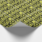Met de klok mee, richting cadeaupapier (Hoek)