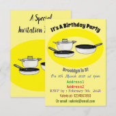 Met de klok mee wordt de illustratie van de cartoo kaart (Voorkant / Achterkant)