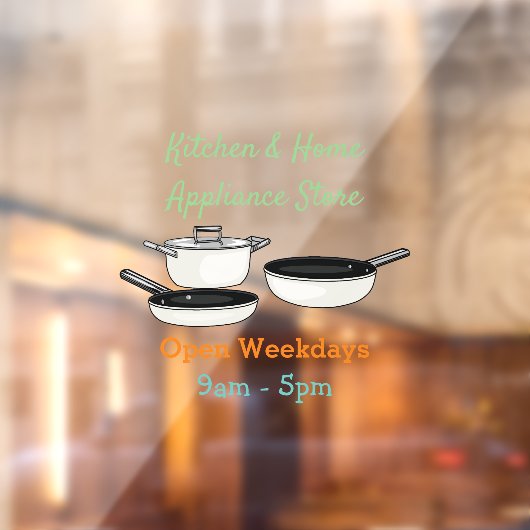 Met de klok mee wordt de illustratie van de cartoo raamsticker (Vel 2)