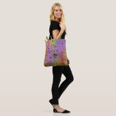 Met de kroonluchter abstract Metropolitan opera ho Tote Bag (Op model)