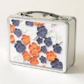 Met de lente vervaardigde plantenslijmen oranje bl (Achterkant)