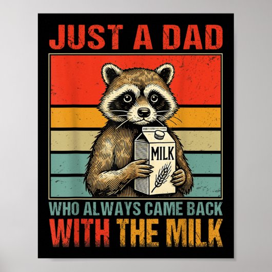 Met de melkvaders Dag Eerste keer vader Nieuwe vad Poster (Voorkant)