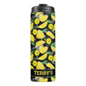 🍋 met de naam 🍋 citroenpicklebal Thermal Tumbler Thermosbeker (Voorkant)