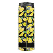 🍋 met de naam 🍋 citroenpicklebal Thermal Tumbler Thermosbeker (Achterkant)