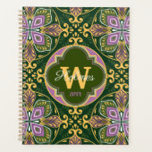 Met de naam Olive en lavender Azulejos Planner (Voorkant)
